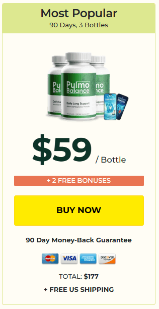 Pulmo Balance-3 bottles