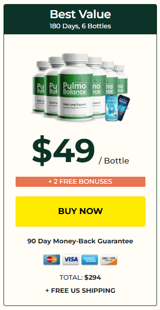 Pulmo Balance-6 bottles